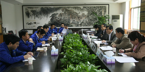 重裝集團總經理李德鎖到西安煤機檢查黨風廉政建設工作