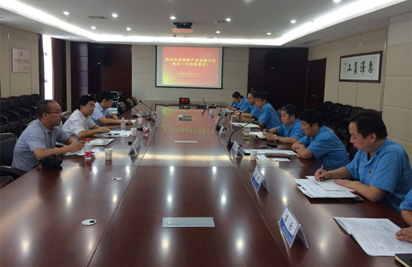 神南產(chǎn)業(yè)公司張文斌副總一行到西煤機(jī)公司座談交流