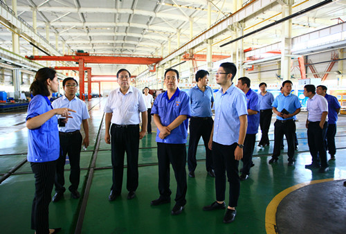 陜西能源集團董事王建利一行到公司座談交流