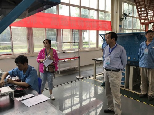 西安市技師、高級技師實操考試在西煤機公司舉行