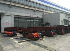 煤專公司36臺帶式給料機(jī)完成安裝調(diào)試工作