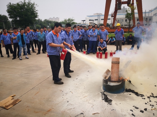 金屬結構分公司組織開展安全生產應急演練